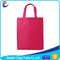 Не сплетенный цвет хозяйственных сумок ткани красивый красный с простым дизайном