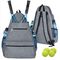 Изготовленный на заказ водоустойчивый рюкзак сумки ракетки тенниса спорт спортзала