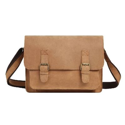 Сумки ноутбука офиса винтажного Handmade Cowhide кожаные для людей