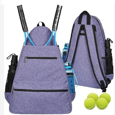 Многофункциональная водоустойчивая сумка рюкзака ракетки тенниса большой емкости