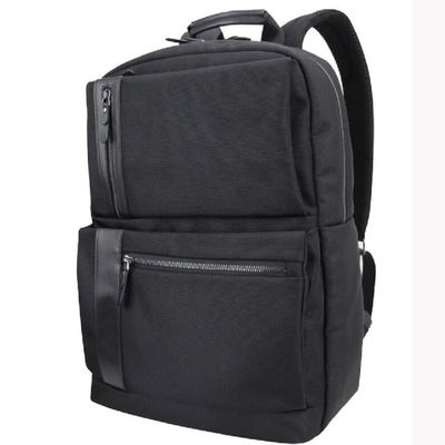 чернота сумки рюкзака ноутбука дела школы коллежа перемещения нейлона 15.6inch