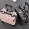 ABS ПК ручной багаж полет колесный багаж носить на твердой оболочке путешествия тележки багаж