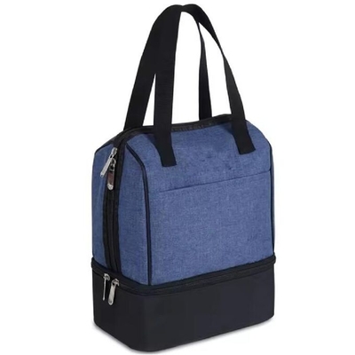 Водонепроницаемая многоразовая двойная резьба Офисная школа Внешний Женщины Мужчины Обеденный пакет Изолированный прохладитель