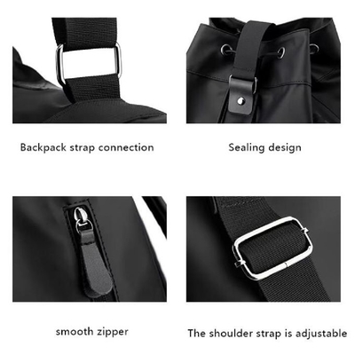 Найлон большой вместимости водонепроницаемый наружной футбол баскетбольный рюкзак