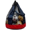 сумка 65 кс футбольного мяча сетки ткани 420Д Оксфорда пакет шарика размера см 65 кс 82 большой нагруженный